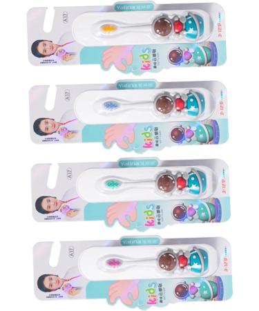 Funny Astronaut Kids Toothbrush | Soft Bristles for Bright Smiles & Healthy Teeth | Yellow Children's Toothbrush - Shop Now! - Buy Online on GoSupps.com