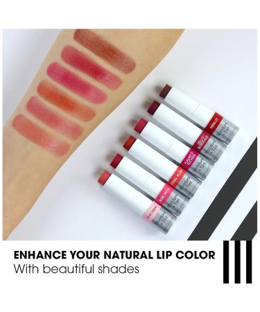 ChapStick Total Hydration Moisture + Tinted Lip Balm Tube - 0.12 Oz - Flaunt it Fuchsia - Buy Online on GoSupps.com