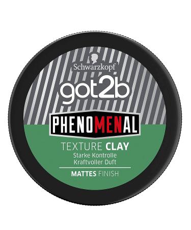 Schwarzkopf got2b Phenomenal Mann O Mann Texture Clay 4-Pack - Unscented Hair Styling Clay 100ml Each - International Shipping Available - Buy Online on GoSupps.com