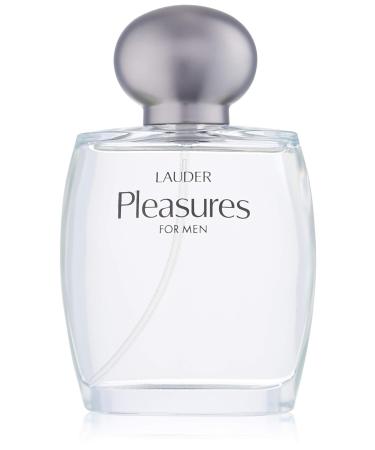 Pleasures For Men/Estee Lauder Cologne Spray 3.4 Oz (M) 3.4 Fl Oz (Pack of 1)