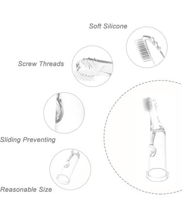 Rare Finger Toothbrush Set for Babies 0-18M - Tongue Brush & Toothbrush with Case - Buy Online on GoSupps.com