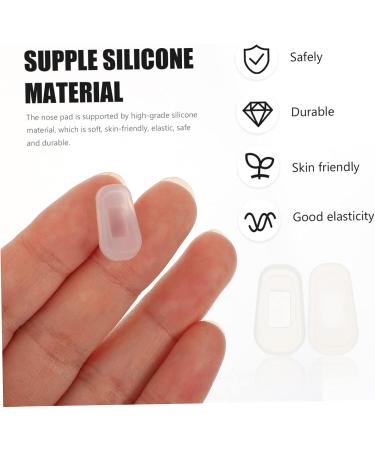 Gleavi 24 Pairs Silicone Nose Pads for Glasses - Soft Ruckable Gel Nasal Clamps for All-Day Comfort - Buy Online on GoSupps.com