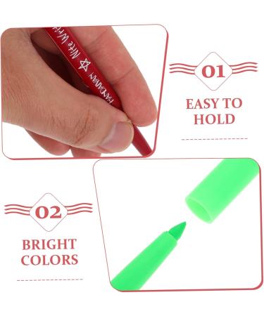 PLAFOPE 5pcs Halloween Paint Pen Eyeliner Pencil Women Makeup Tool Eye Liner Fluorescence Liner Plastic - Buy Online on GoSupps.com