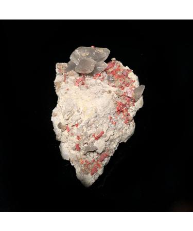 Natural Crystal Rough 226g A5-5sun Natural Stone Calcite and Realgar Crystal Specimen Home Decoration from Hunan Province China Home Decoration ERTEYIN - Buy Online on GoSupps.com