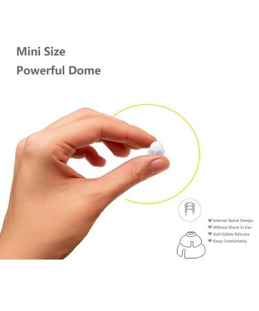Double Layer Hearing Aid Amplifier Domes Set (7mm/9mm/12mm * 12 Packs) for Open Fit RITE - Includes Carry Case - Buy Online on GoSupps.com
