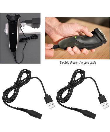 EMSea 2Pcs USB Shaver Charging Cable Replacement - 5V 1A Compatible with Manscaped Shavers - Black Charging Plug Accessories - Buy Online on GoSupps.com