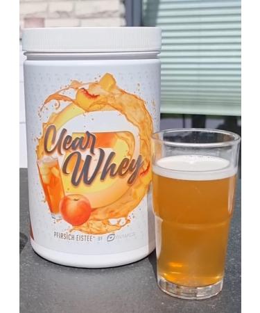 Clear Whey Isolate Dynamics - 500g Peach Ice Tea | Muscle Growth Digestion & Free Ice Sheet | International Shipping - Buy Online on GoSupps.com