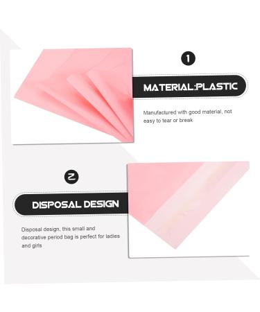 Foytoki 100 Pcs Women's Storage Bags | Mini Period & Feminine Products Organizer | Essential Wallet Accessories - Buy Online on GoSupps.com