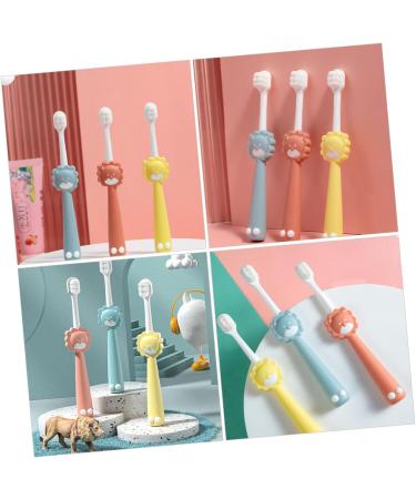 Beaupretty 6 Pcs Children's Toothbrush - Deep Cleaning Manual Toothbrush for Kids - Assorted Color Pack - Buy Online on GoSupps.com