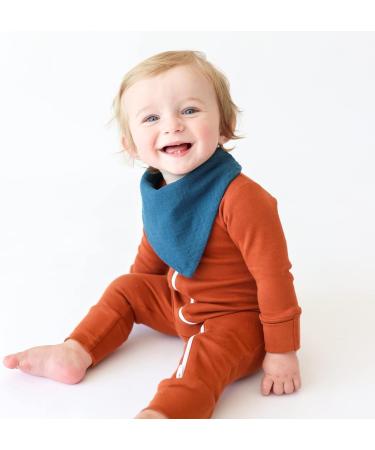 Vonarhug Muslin Baby Bibs - 10 Pack Super Absorbent Organic Cotton Neck Cloths for Infants & Toddlers | Multicolored & Stylish Baby Accessories - Buy Online on GoSupps.com