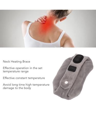 3 Gears Electric Neck Heating Wrap - Therapeutic Vibrating Neck Warmer for Relaxation & Comfort | International Shipping Available - Buy Online on GoSupps.com