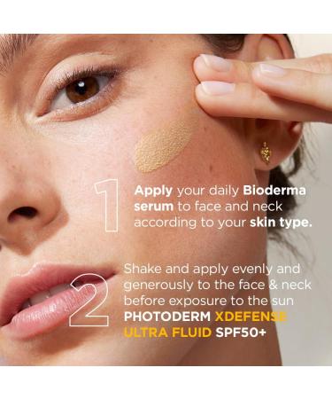 Bioderma Photoderm XDefense Ultra Fluid SPF50+ 40ml Shade02Light - Buy Online on GoSupps.com