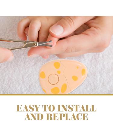 FRCOLOR Dinosaur Eggs Nail File Automatic Electric Nail Clippers Safety Electric Nail Trimmer Rechargeable Fingernail Professional Nail Polisher for All People 8.00X6.00X2.50CM 1.0 - Buy Online on GoSupps.com