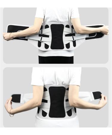 XWSM Lower Back Support Belt - Lumbar Pain Relief & Compression - XL/X-Large Black for Men & Women - Buy Online on GoSupps.com