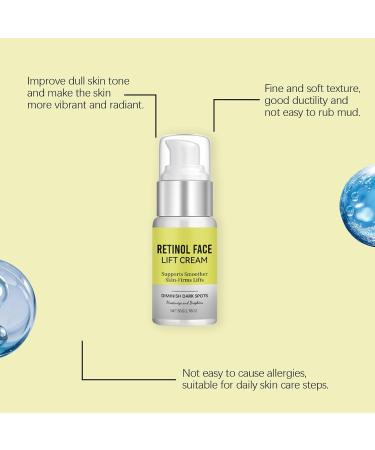 Cr me liftante au r tinol soin hydratant anti- ge au r tinol att nue les poches et les taches brunes sous les yeux cr me de jour et de nuit anti-rides pour une peau plus lisse (2P) - Buy Online on GoSupps.com
