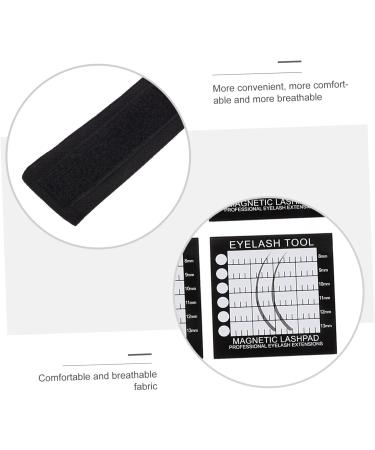 Shop 1 Set Grafting Eyelash Tools - Crystal Tray Lash Holder Pad & Fabric Headband for Expert Eyelash Extensions | International Shipping Available - Buy Online on GoSupps.com