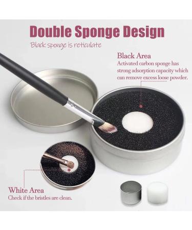 3-in-1 Makeup Brush Cleaning Mat & Silicone Cleaner | Professional Makeup Brush Cleaner - Pink 150ml - Buy Online on GoSupps.com