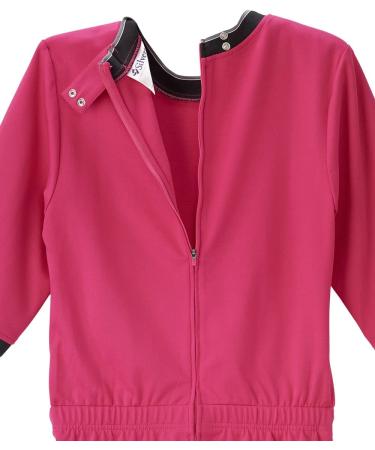 Buy Women's Anti-Stripe Adaptive Jumpsuit for Seniors & Alzheimer Patients | XXL Extreme Pink - Comfort & Style - Buy Online on GoSupps.com
