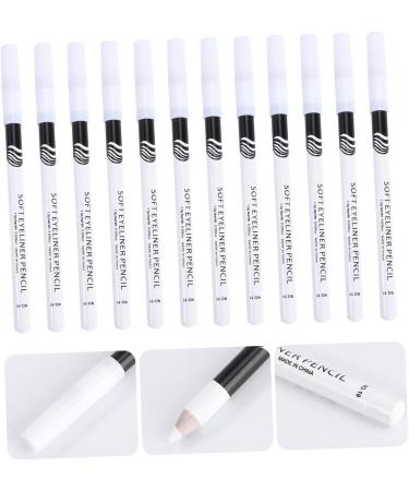 FOMIYES 96 Pcs Eyeliner Pencil Highlighters White Eye Liner Eyeliner Brush Water Proof Lying Silkworm Pen - Buy Online on GoSupps.com