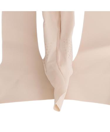 Pomya Foot Sleeve - Breathable Compression Ankle Brace for Running & Volleyball | V Shaped Design (Large - Buy Online on GoSupps.com