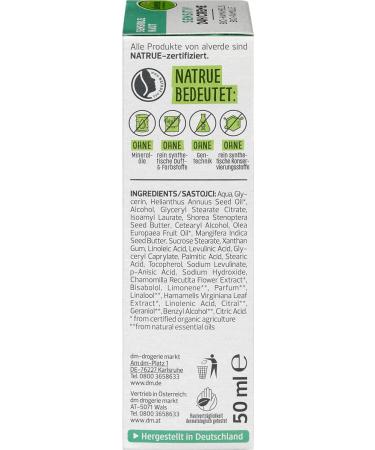 alverde NATURKOSMETIK Sensitive Face Cream 50 ml - Buy Online on GoSupps.com