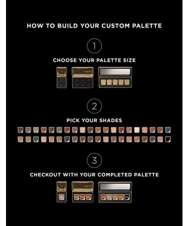 Shop Hourglass Curator Three Pan Refillable Shadow Palette - International Shipping Available - Buy Online on GoSupps.com