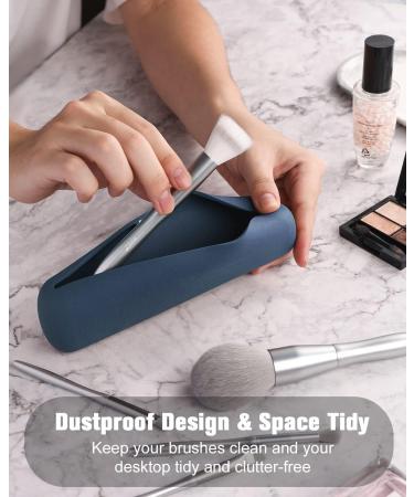 Fnyes Travel Makeup Brush Holder S Blue - Stylish & Portable Organizer for International Shipping - Buy Online on GoSupps.com
