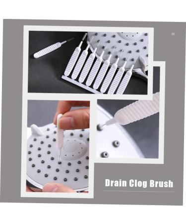 ABOOFAN 40pcs Shower Hole Cleaning Brush Set - Nozzle & Pipe Cleaner for Sparkling Shower Heads & Pipes | Anti-Clog PP Brush for Effortless Cleaning - Buy Online on GoSupps.com