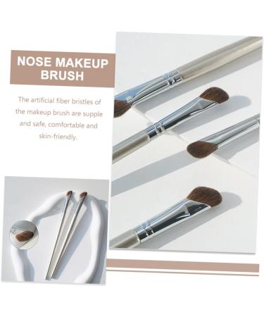 Baluue 8 Pcs Nose Shadow Brush Makeup Tools Makeup Accessory Angled Brush Eye Shadow Brush Artificial Fiber - Buy Online on GoSupps.com