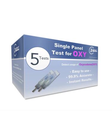 Single Panel Urine Drug Test Strip Oxycodone (OXY) - 5 Pack