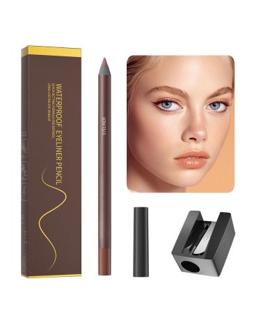 Ziennhu Waterproof Eye Pencil - Long-lasting smudge-proof eyeliner | Water-resistant formula for precise makeup and everyday comfort | Eye makeup for women and girls