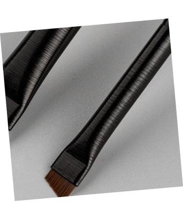 Gogogmee 3 Sets Eyeliner Brush Makeup Brush Eyebrow Ear Eye Liner Wands Brow Brush Black Wood - Buy Online on GoSupps.com