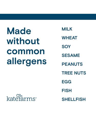 KATE FARMS Organic Adult Peptide 1.0 Formula Plain Sole-Source Hydrolyzed Plant-Based Nutrition for Oral or Tube Feeding 11 Fl oz (12 Pack) - Buy Online on GoSupps.com