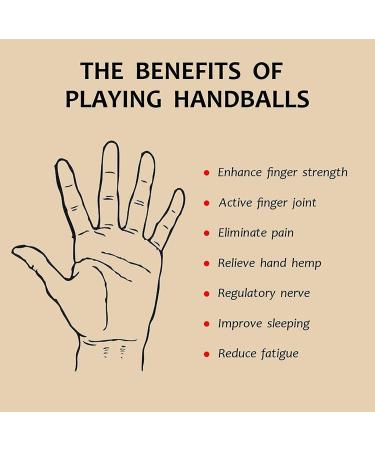 Baoding Balls Set - Stress Relief & Hand Exercise - Dark Red Chinese Massage Balls for Adults | Natural Health Tool - Buy Online on GoSupps.com