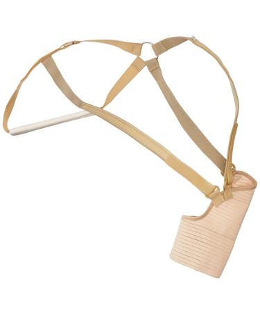 Rolyan Hemi Arm Sling II for Left Arm Comfortable Shoulder Sling with Elastic Straps Shoulder Immobilizer Support for After Stroke Soft Tissue Injury Surgery or Ligament Strain Small Left Arm Small