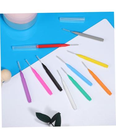 Mobestech 100 St Mouth Care Set - Braces Toothbrush Dental Floss Picks & Stainless Steel Cleaning Tools for Optimal Oral Hygiene - Buy Online on GoSupps.com