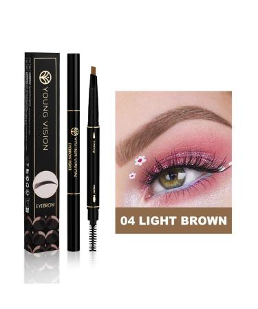 Buy Professional Eyebrow Pencil - Retractable Definer in 04 Light Brown | Shape & Fill Your Brows - Buy Online on GoSupps.com