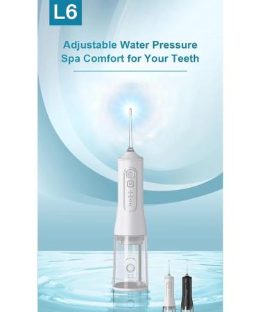 Buy Water Flossers for Teeth - 4 Speed Modes 5 Nozzles 300ML Tank Portable & Rechargeable | Best International Shipping - Buy Online on GoSupps.com
