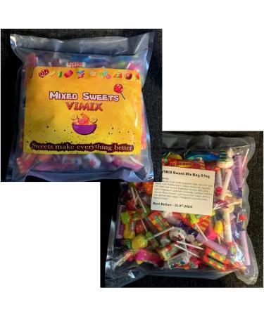 VIMIX Swizzels Sweet Mix Bag 01kg Trick or Sweet Christmas - 01 kg Bulk Bag of Sweets - Buy Online on GoSupps.com
