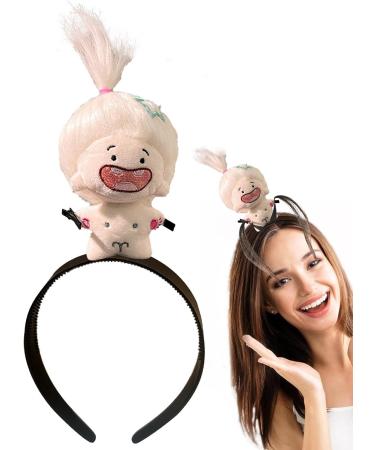 Doll Headband Plush Constellation Hairhoops Headband | Portable Doll Hair Headbands Hair Ornament Plush Doll Headdress for Children Kids Aries - Buy Online on GoSupps.com
