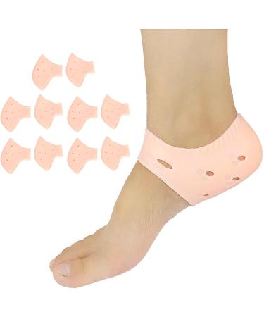 Moisturizing Gel Heel Socks for Cracked Dry Feet - Reduce Fine Lines - Comfortable Fit - Plant Based Gel - Infused with Lotion - Breathable Design - Buy Online on GoSupps.com