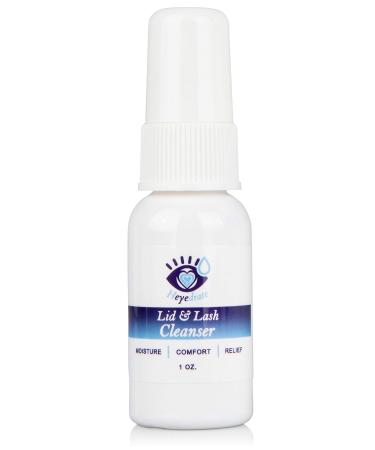 Heyedrate Lid and Lash Cleanser for Eye Irritation and Eyelid Relief, Gentle Hypochlorous Acid Eyelid Cleansing Spray by Eye Love (1 ounce) 1 Fl Oz (Pack of 1)