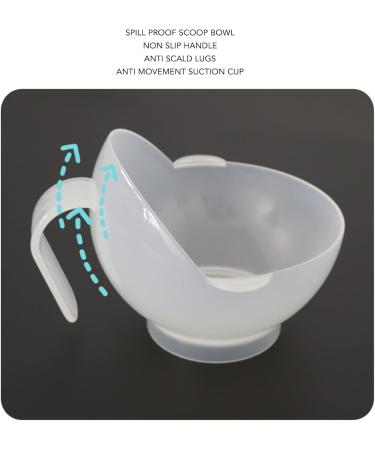 Buy Cryofok Shovel Plate for Disabled Adults | Adaptive Suction Cup Bowl | Handicapped Accessible Discharge-Proof Equipment - Buy Online on GoSupps.com