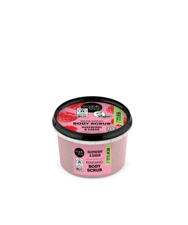 Organic Shop Raspberry Cream Body Scrub 250 ml Raspberry 250.00 ml (Pack of 1)