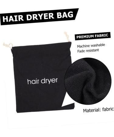 Baluue 12 Pcs Hair Dryer Storage Bag Travel Organizer Pouch Hair Dryer Drawstring Bag Hair Bag Fabric Black - Buy Online on GoSupps.com