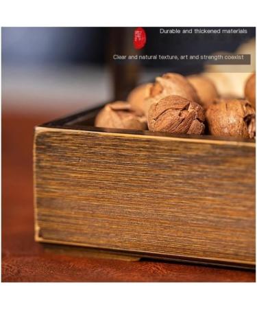 Fruit Plates Retro Style Fruit Plate Living Room Coffee Table Household New Chinese Wedding Candy Compartment Tray Tea Snacks Dried Fruit Snack Box  - Buy Online on GoSupps.com