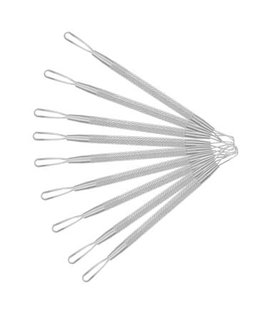 WOONEKY 7pcs Blackhead Tool Stainless Steel Pimple Tools Pimple Remover Comedone Extractors