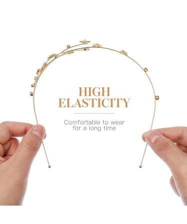 Fomiyes Star Headband - Strass & Pearl Wedding Hair Hoop for Women | Perfect Bridal Hair Accessory - Buy Online on GoSupps.com