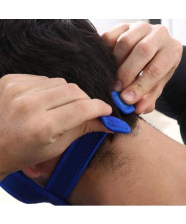 Adjustable Anti-Snoring Chin Strap - Breathable Snore Reducing Solution for Men and Women - Blue - Buy Online on GoSupps.com