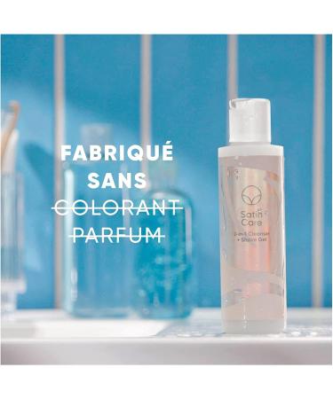 Gillette Venus Satin Care For Skin And Pubic Hair 2 In 1 Cleanser Shaving Gel For Women Protects Skin While Shaving Mild And Clear Formula Designed For Pubic Hair - Buy Online on GoSupps.com